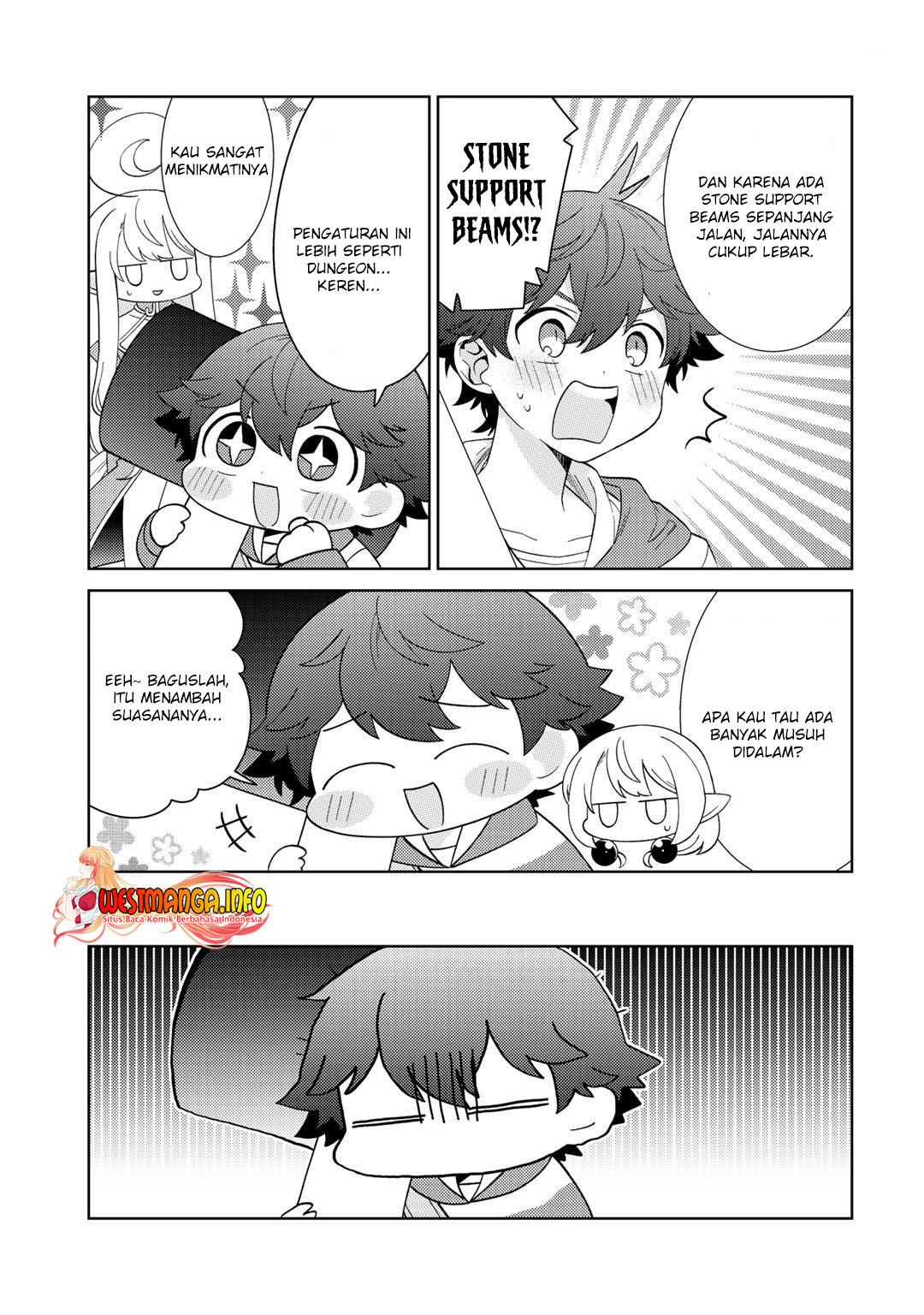 Seirei-tachi no Rakuen to Risou no Isekai Seikatsu Chapter 28 Bahasa Indonesia