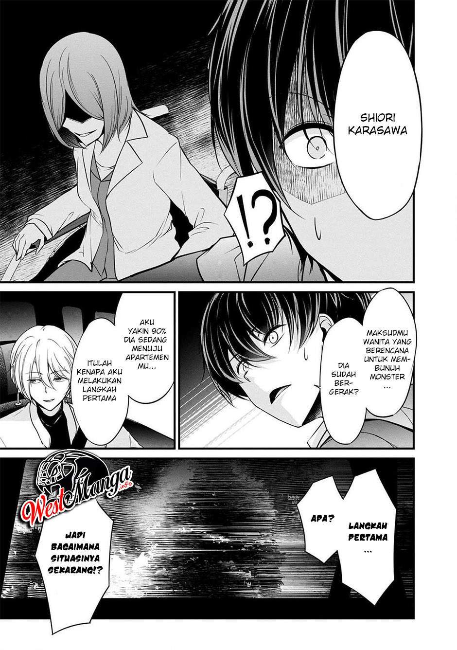 Namae no nai Kaibutsu: Kumo to Shoujo to Ryouki Satsujin Chapter 37 Bahasa Indonesia