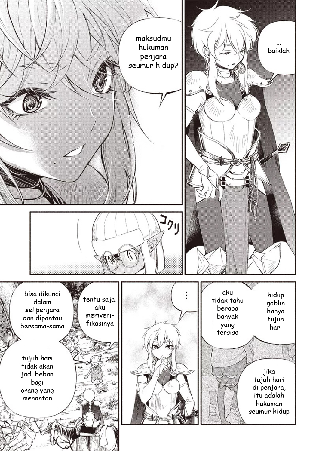 Tensei Goblin da kedo Shitsumon aru? Chapter 02 Bahasa Indonesia