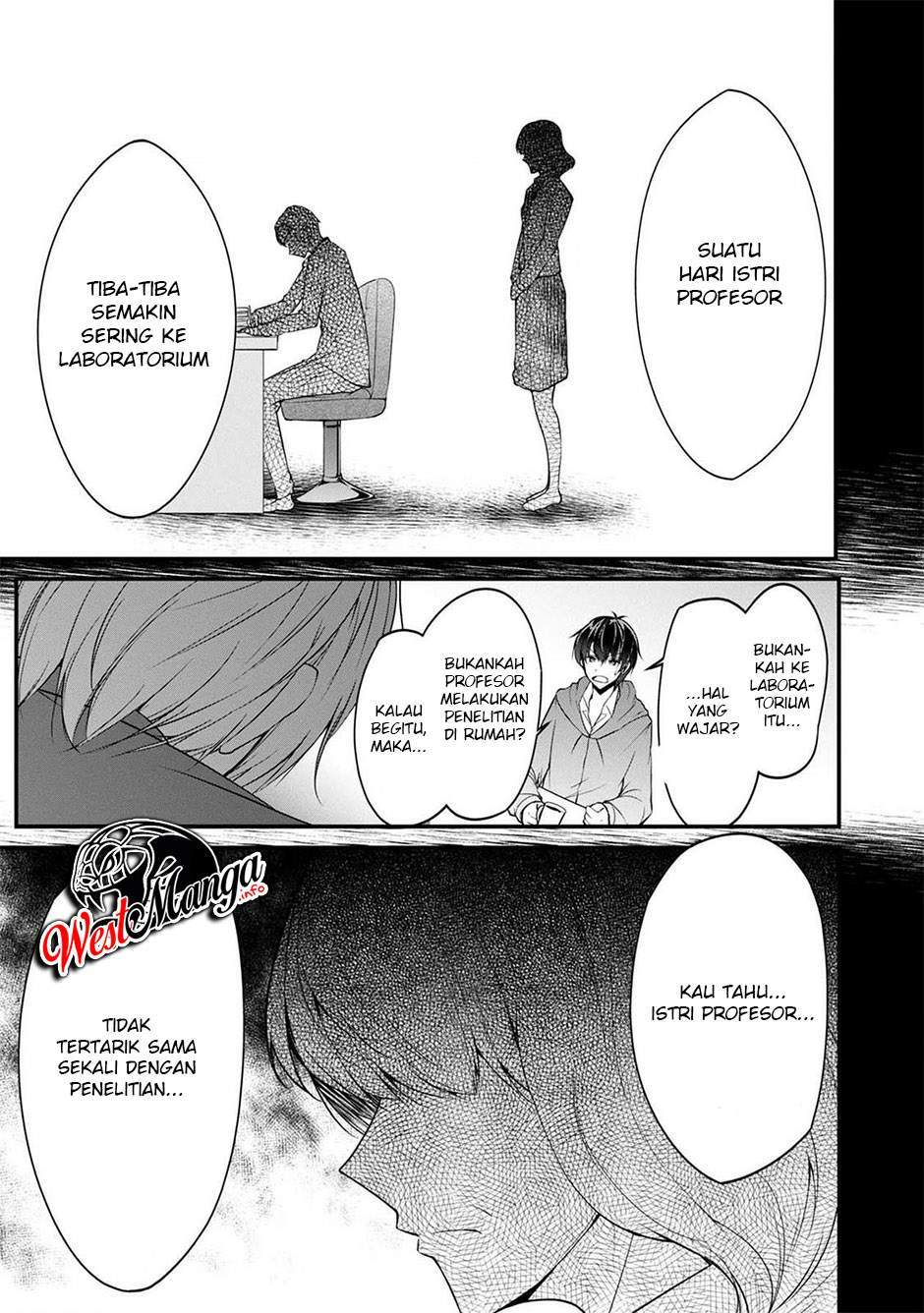 Namae no nai Kaibutsu: Kumo to Shoujo to Ryouki Satsujin Chapter 36 Bahasa Indonesia