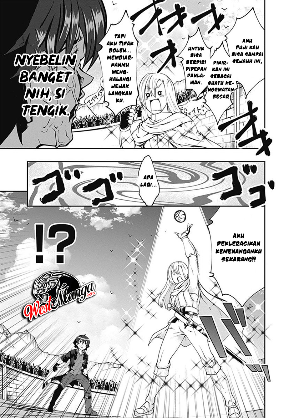 Jichou shinai Motoyuusha no Tsuyokute Tanoshii New Game Chapter 56 Bahasa Indonesia