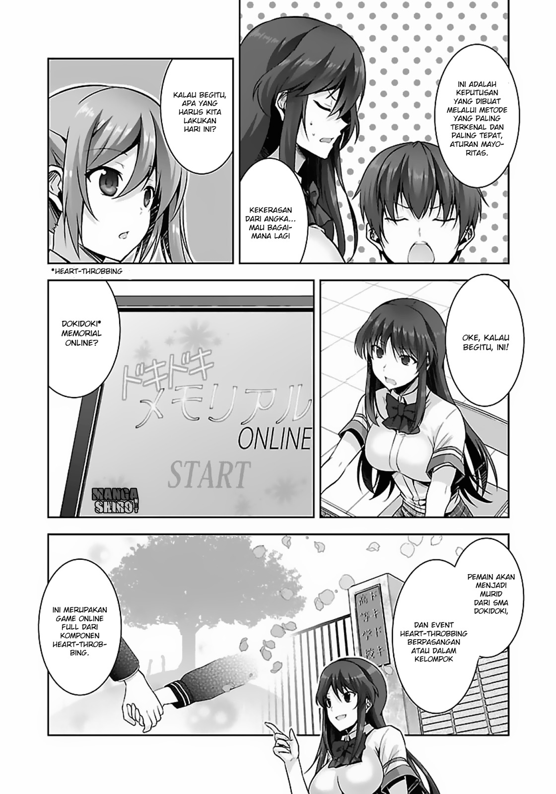 Netoge no Yome wa Onnanoko ja Nai to Omotta? Chapter 14 Bahasa Indonesia