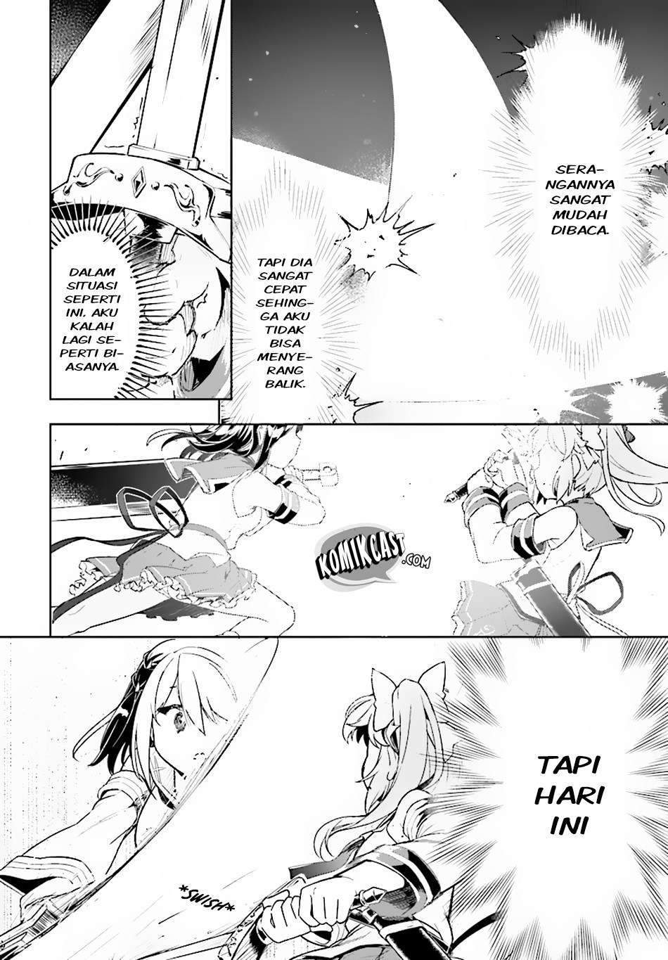 Kenshi o Mezashite Nyugaku Shitanoni Maho Tekisei 9999 Nandesukedo!? Chapter 06 Bahasa Indonesia