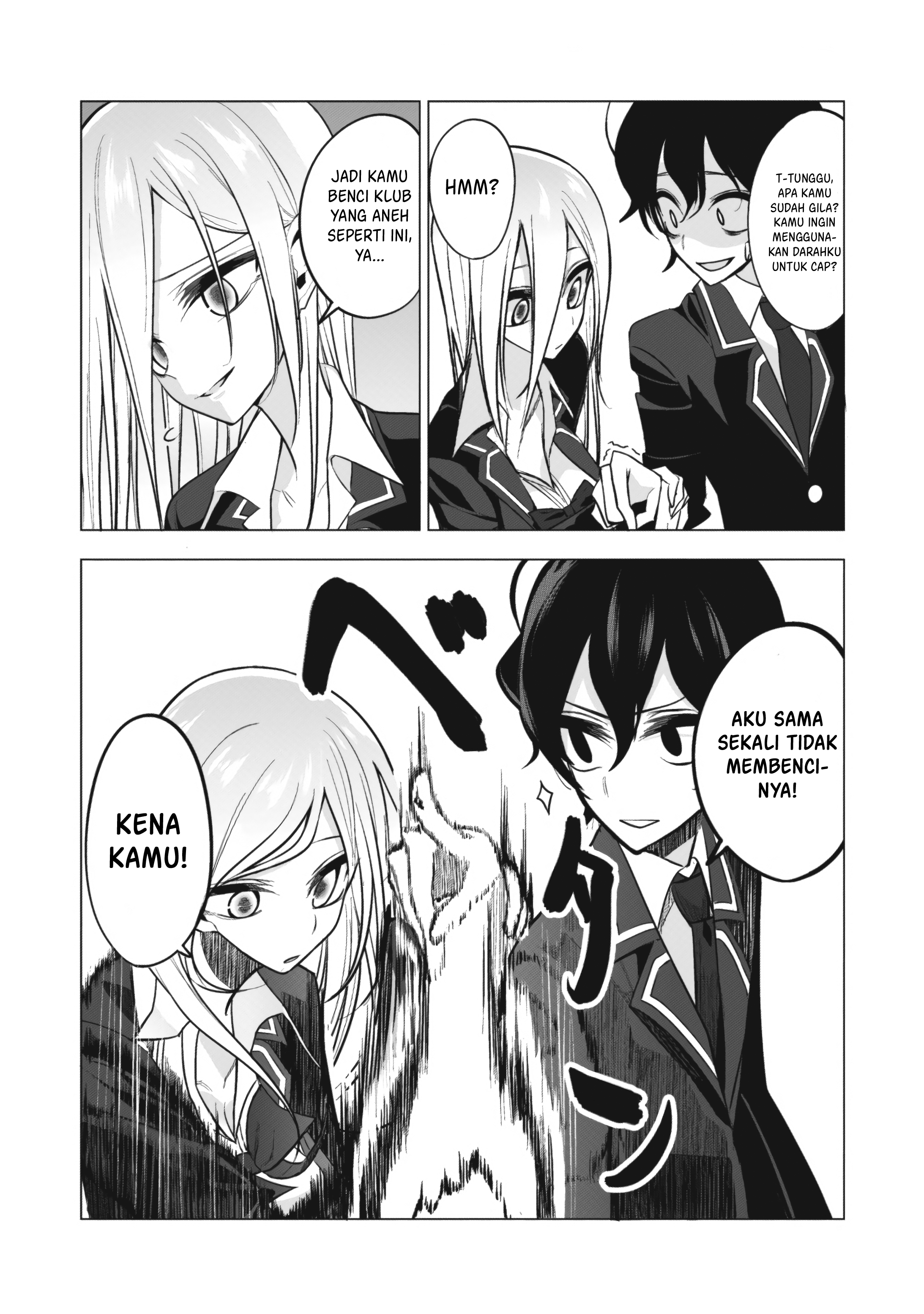 Mizuki-senpai no Koi Uranai Chapter 02 Bahasa Indonesia