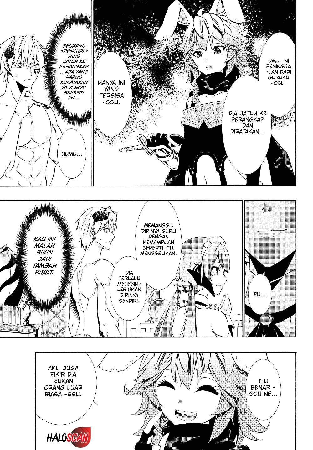 Isekai Maou to Shoukan Shoujo Dorei Majutsu Chapter 58.2 Bahasa Indonesia