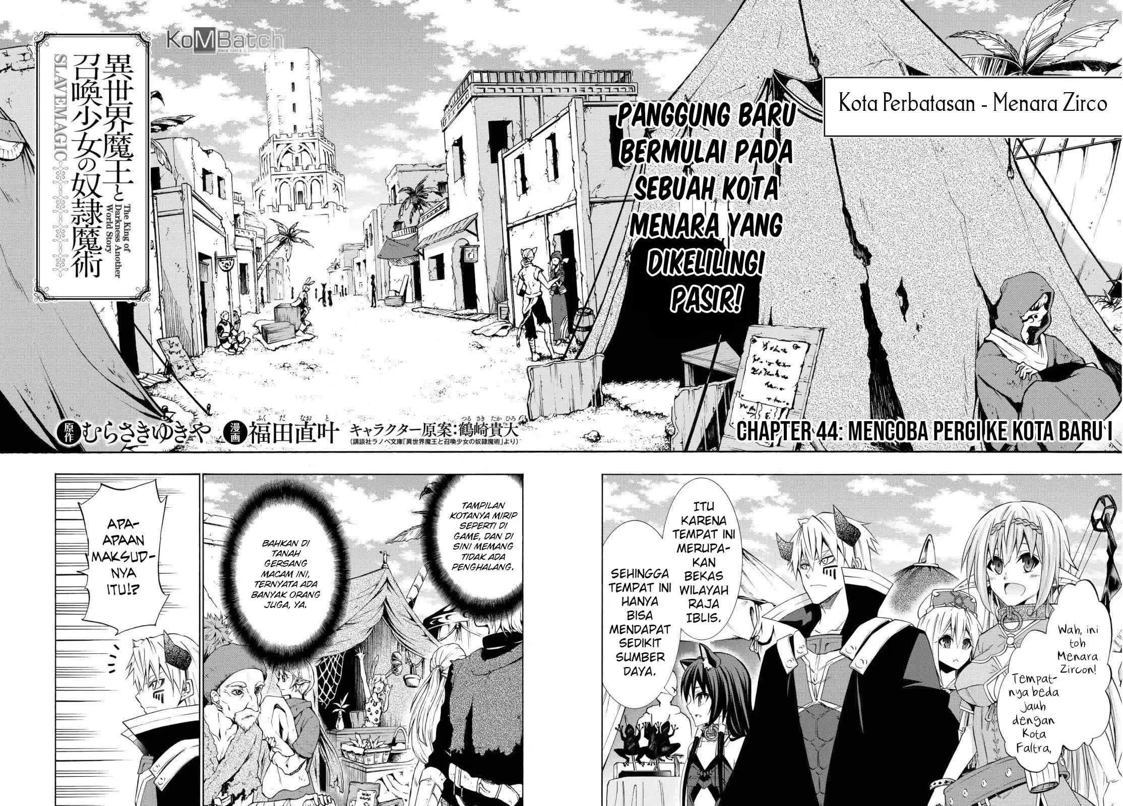 Isekai Maou to Shoukan Shoujo Dorei Majutsu Chapter 44.1 Bahasa Indonesia