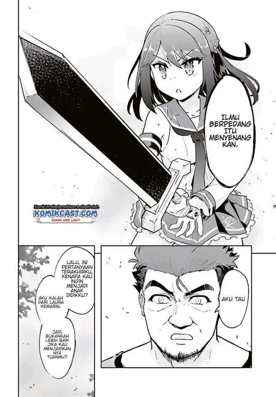 Kenshi o Mezashite Nyugaku Shitanoni Maho Tekisei 9999 Nandesukedo!? Chapter 13 Bahasa Indonesia