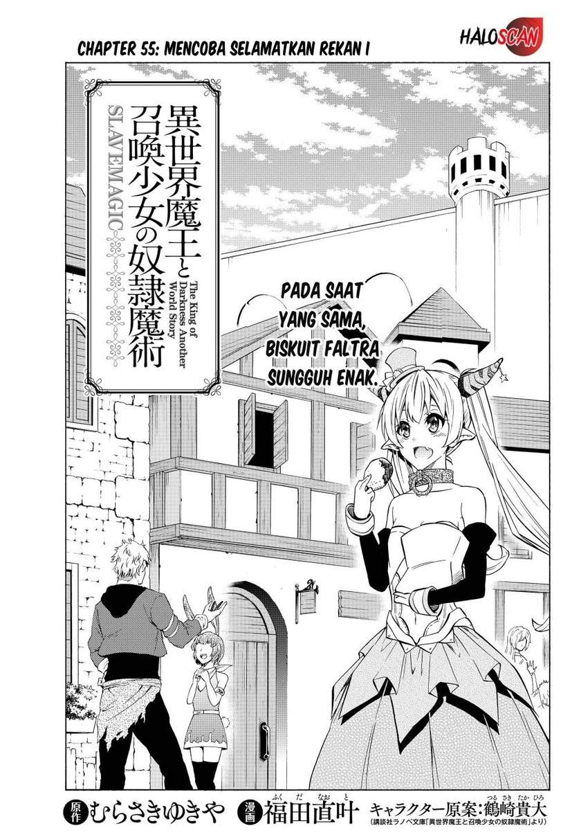 Isekai Maou to Shoukan Shoujo Dorei Majutsu Chapter 55.1 Bahasa Indonesia