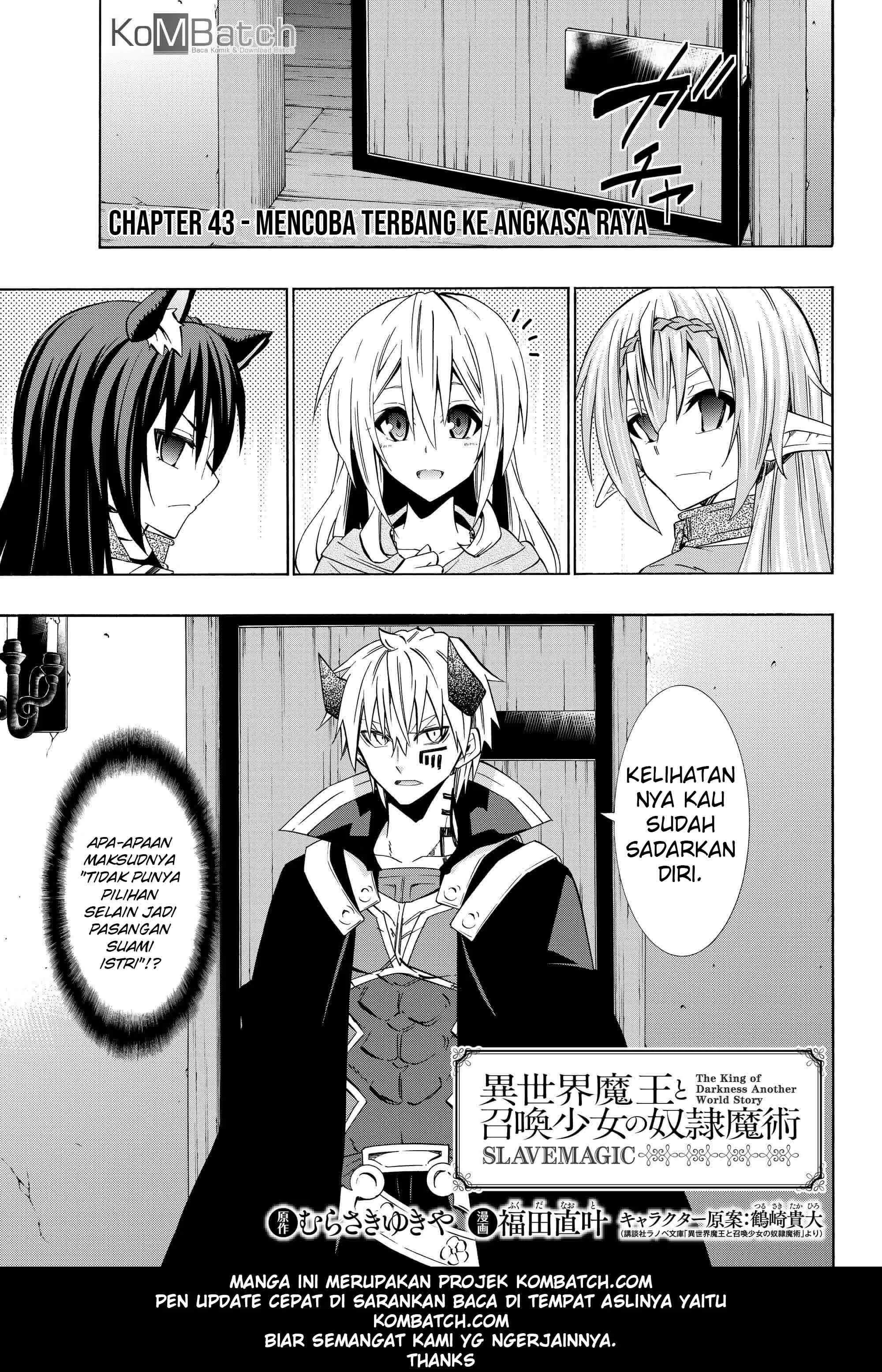 Isekai Maou to Shoukan Shoujo Dorei Majutsu Chapter 43.1 Bahasa Indonesia