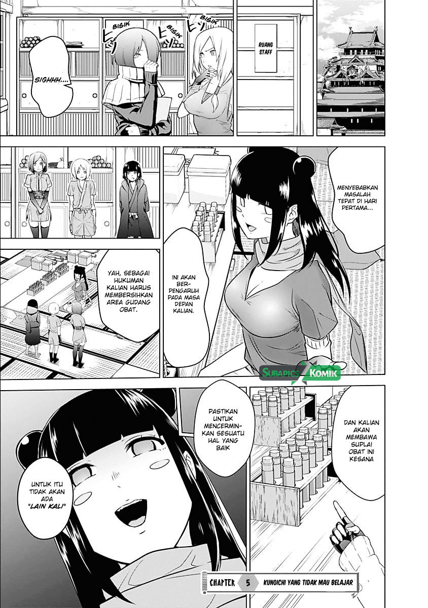 Kunoichi no Ichi Chapter 05 Bahasa Indonesia