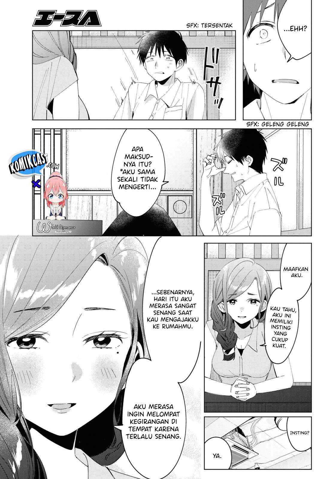 Hige o Soru. Soshite Joshikousei o Hirou. Chapter 14 Bahasa Indonesia