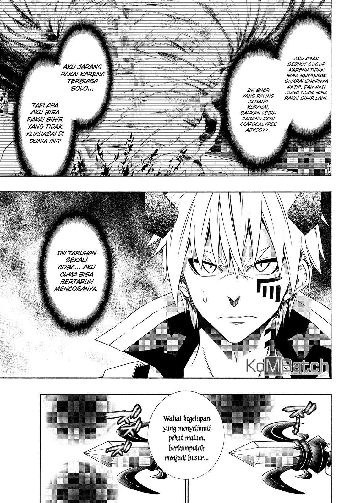 Isekai Maou to Shoukan Shoujo Dorei Majutsu Chapter 45.1 Bahasa Indonesia