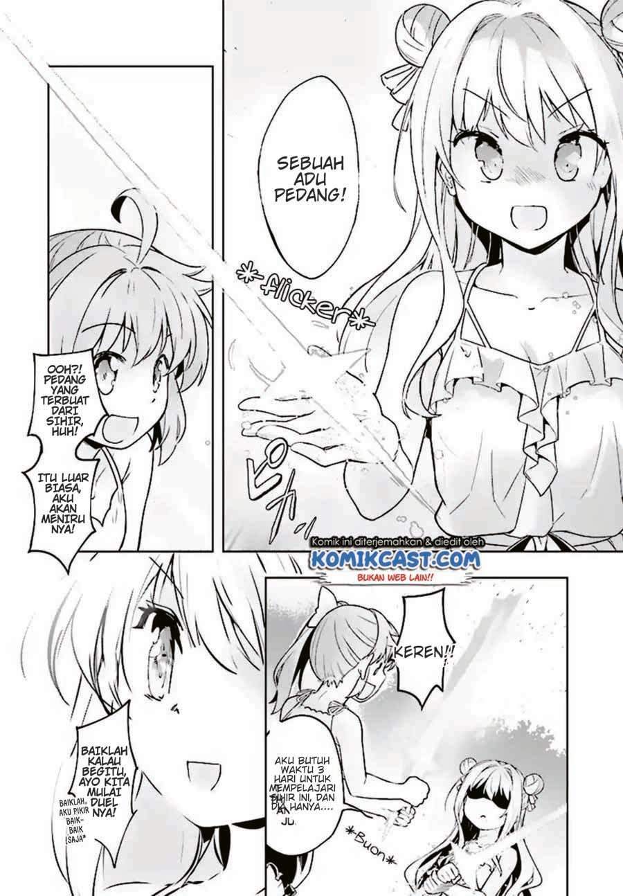 Kenshi o Mezashite Nyugaku Shitanoni Maho Tekisei 9999 Nandesukedo!? Chapter 13 Bahasa Indonesia