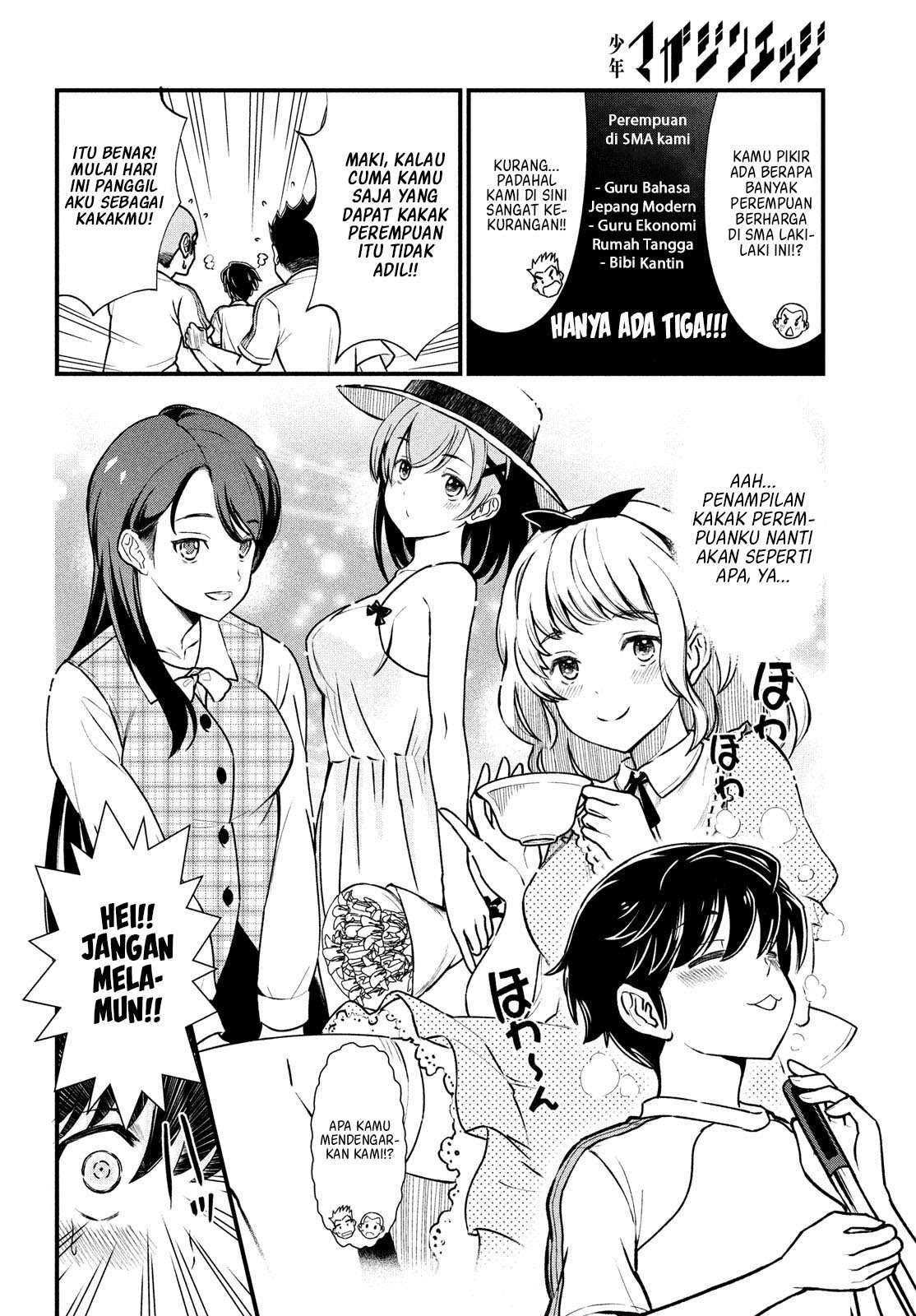 Ano Oni Kyoushi ga Boku no Ane ni Narundesuka? Chapter 01 Bahasa Indonesia