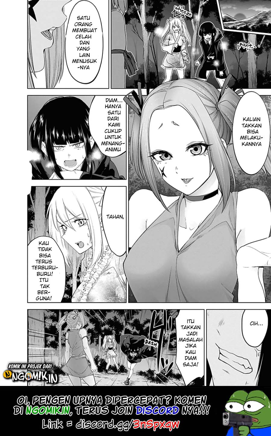 Kunoichi no Ichi Chapter 33 Bahasa Indonesia