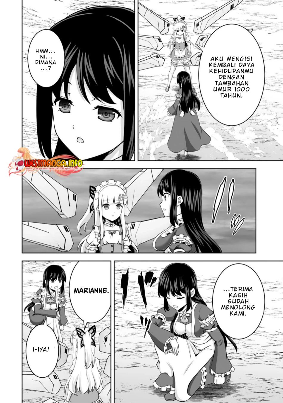 Kami no Techigai de Shindara Zumi de Isekai ni Hourikomare Mashita Chapter 28 Bahasa Indonesia