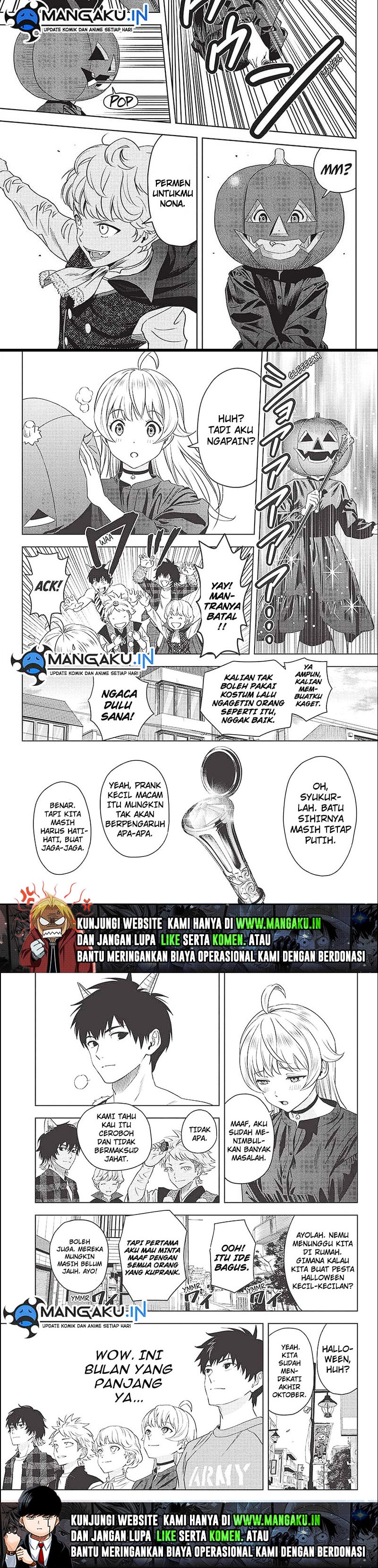 Witch Watch Chapter 97 Bahasa Indonesia