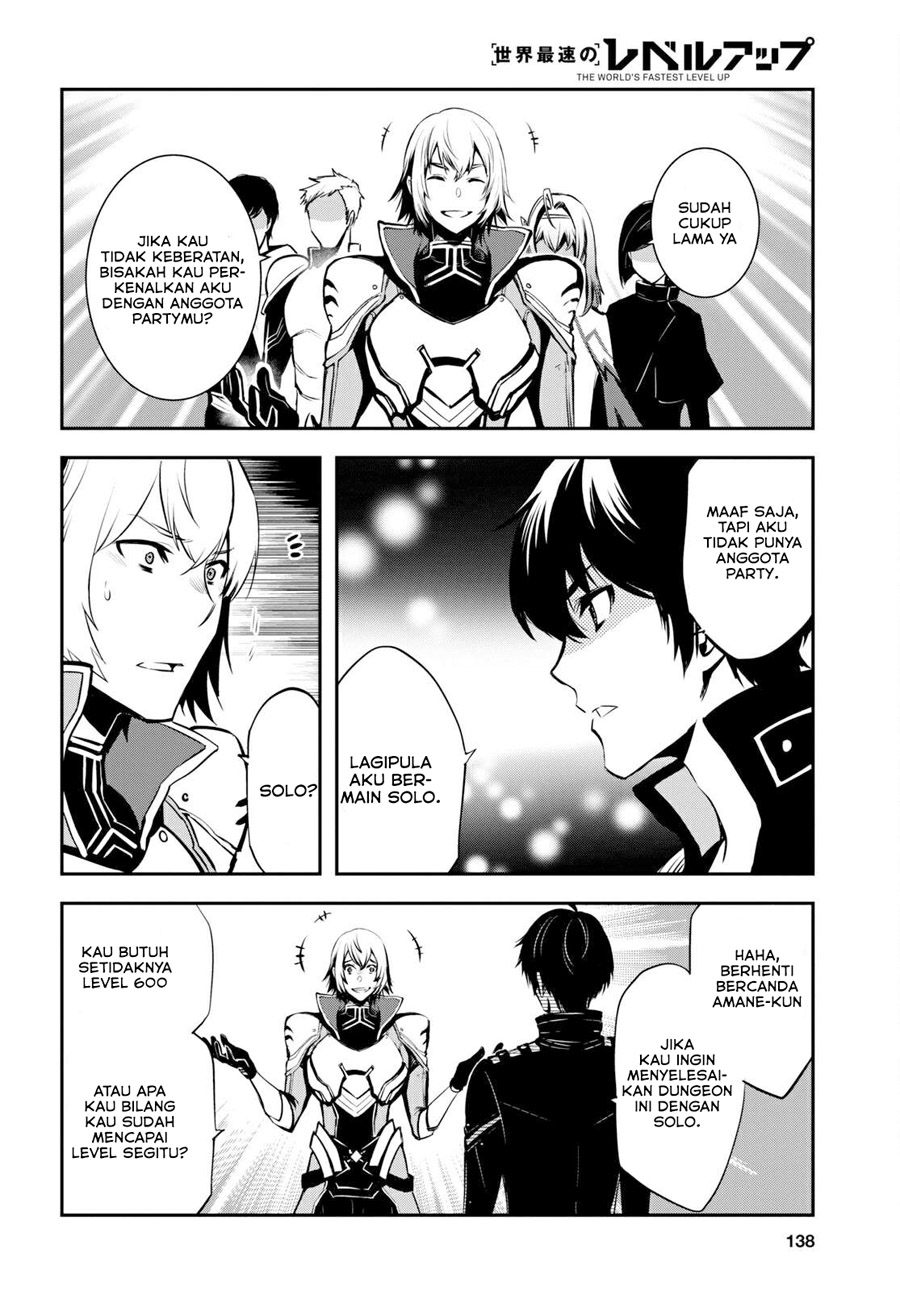 Sekai Saisoku no Level Up! Chapter 05 Bahasa Indonesia