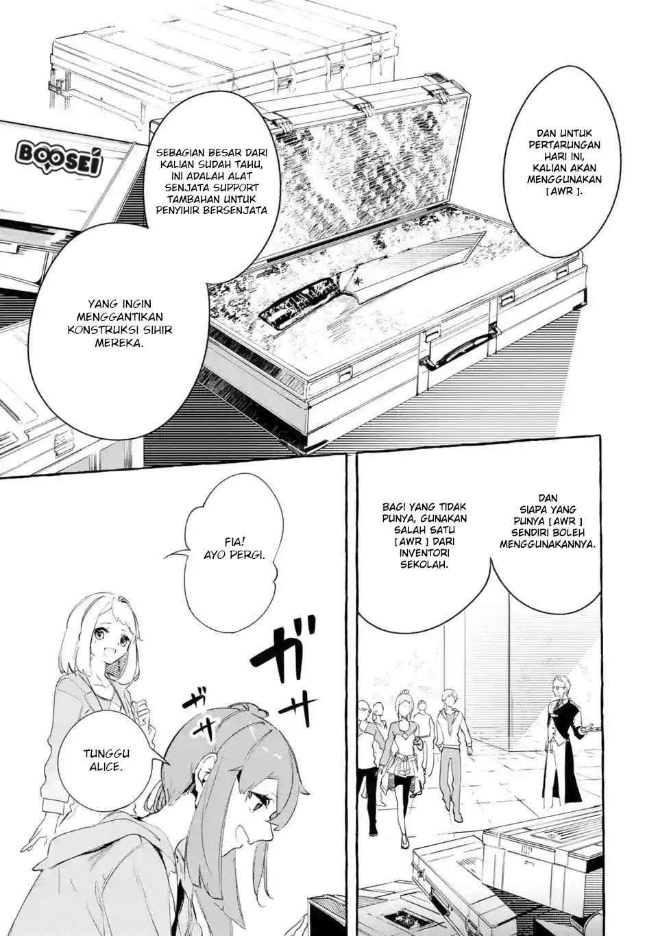 Saikyou Mahoushi no Inton Keikaku – The Alternative Chapter 02.2 Bahasa Indonesia