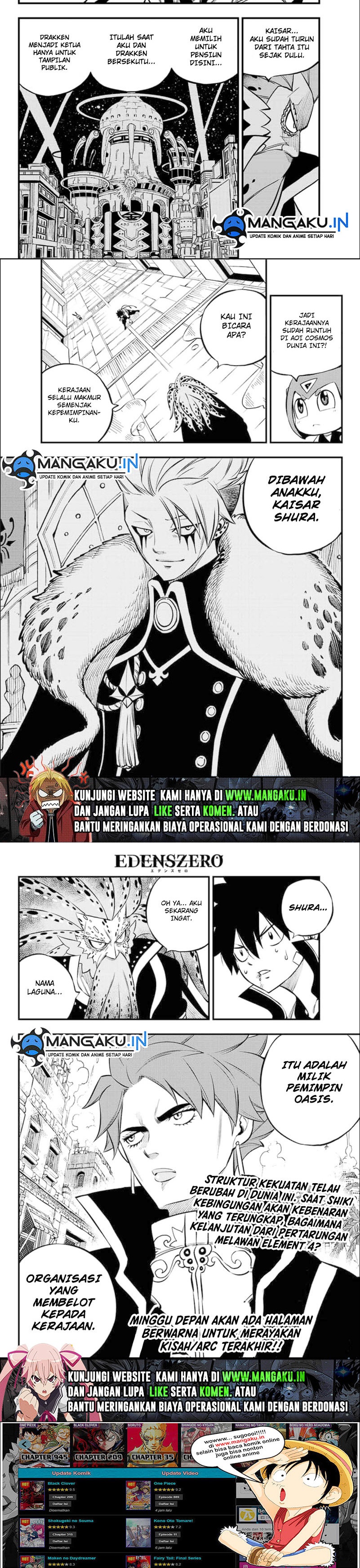 Eden’s Zero Chapter 227 Bahasa Indonesia