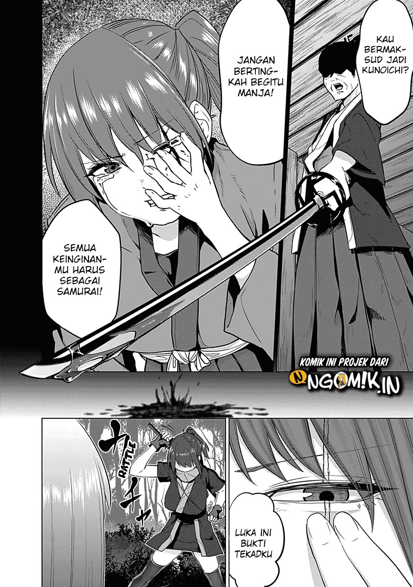 Kunoichi no Ichi Chapter 32 Bahasa Indonesia