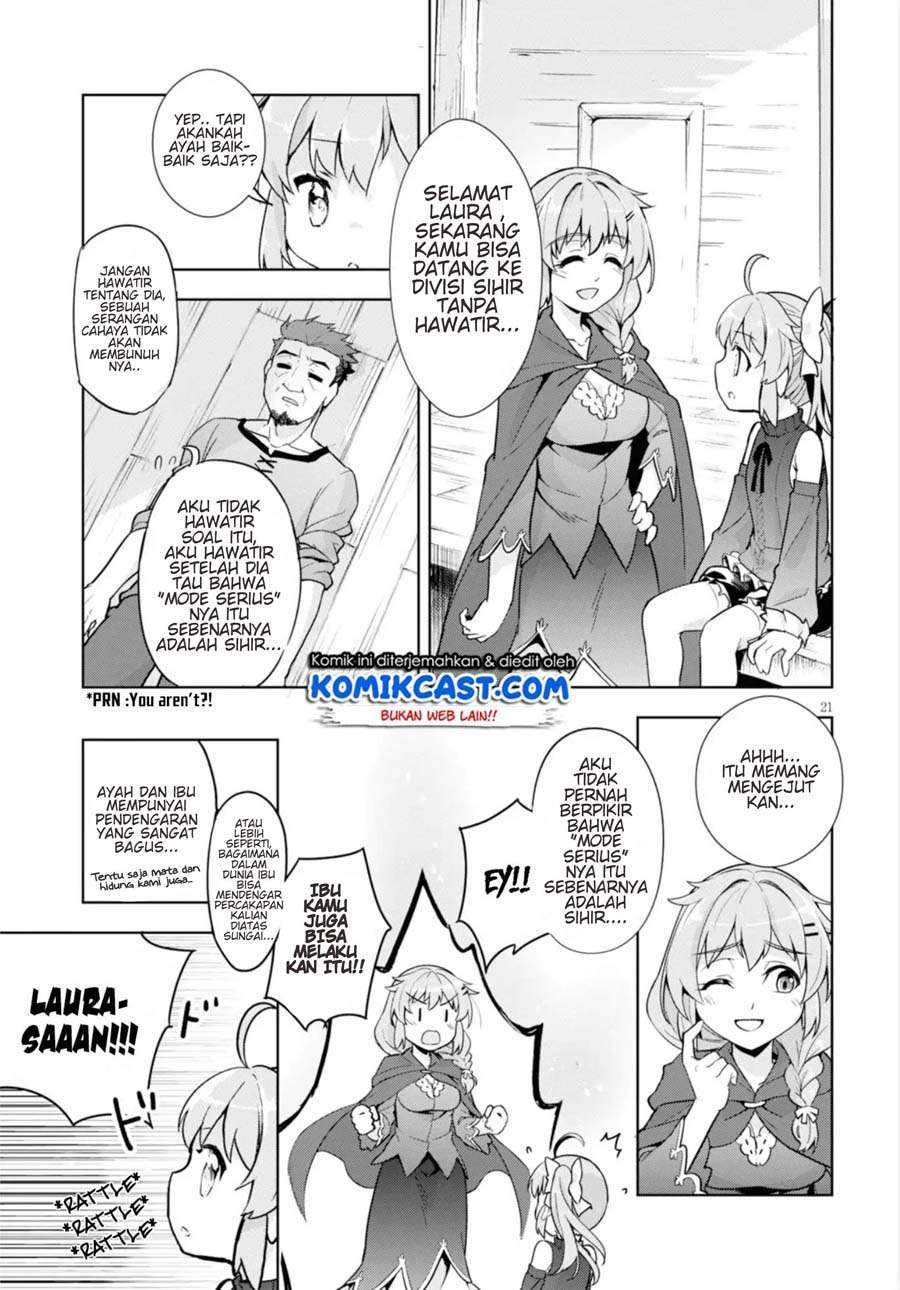 Kenshi o Mezashite Nyugaku Shitanoni Maho Tekisei 9999 Nandesukedo!? Chapter 12 Bahasa Indonesia