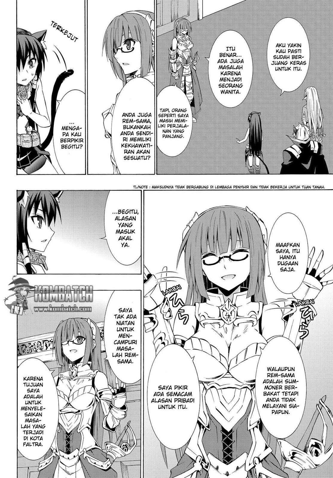 Isekai Maou to Shoukan Shoujo Dorei Majutsu Chapter 14 Bahasa Indonesia