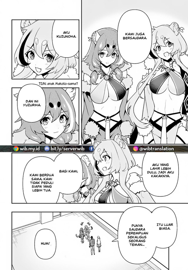 Six Princesses Fall in Love With God Guardian Chapter 12 Bahasa Indonesia