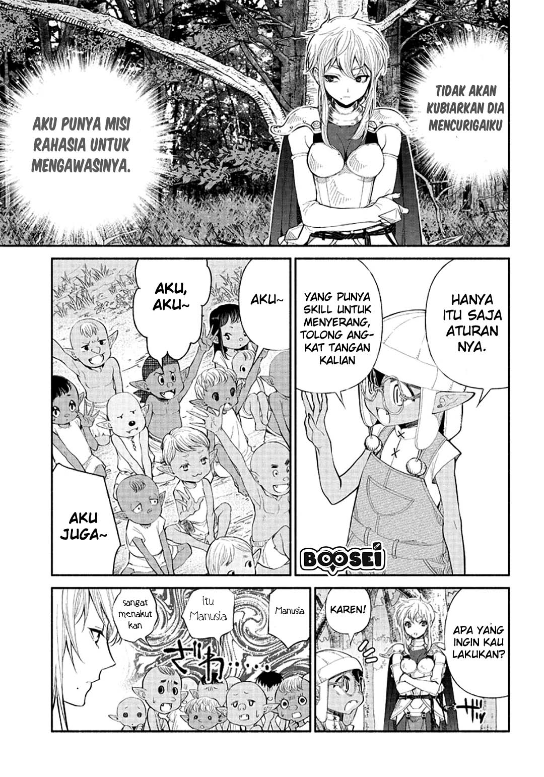 Tensei Goblin da kedo Shitsumon aru? Chapter 05 Bahasa Indonesia