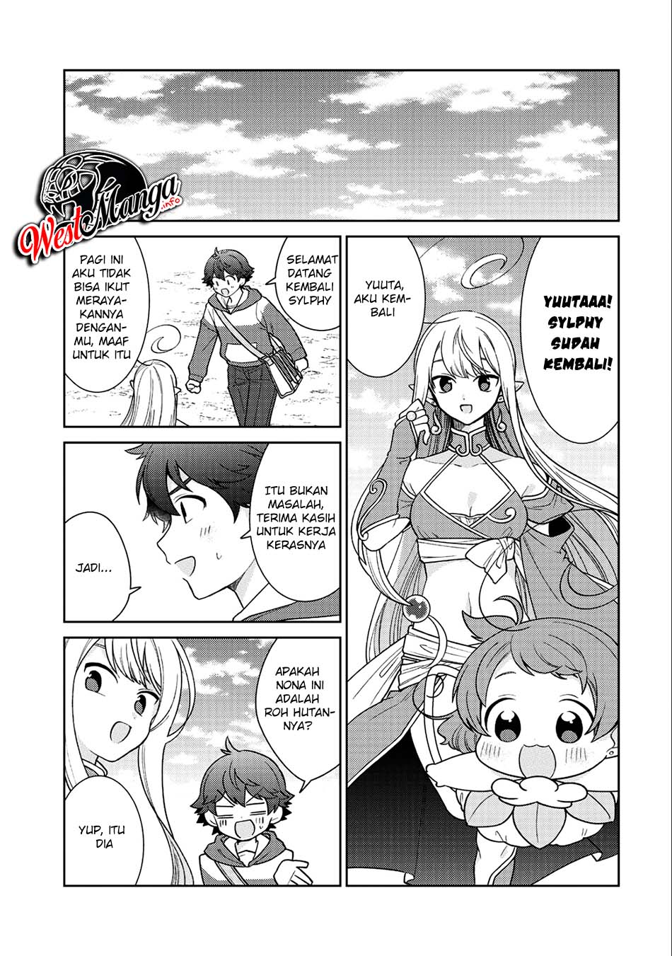 Seirei-tachi no Rakuen to Risou no Isekai Seikatsu Chapter 16 Bahasa Indonesia