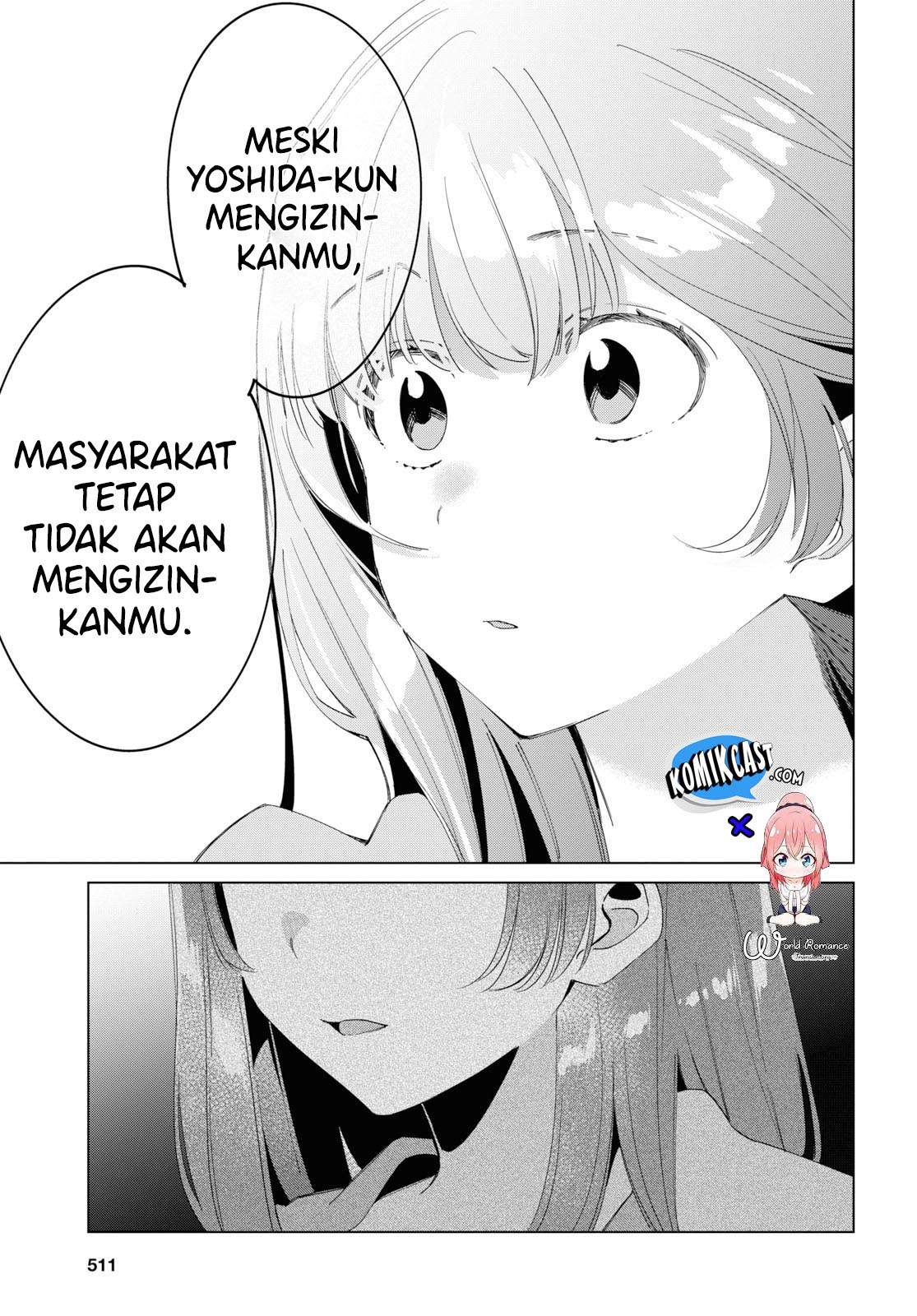 Hige o Soru. Soshite Joshikousei o Hirou. Chapter 16 Bahasa Indonesia