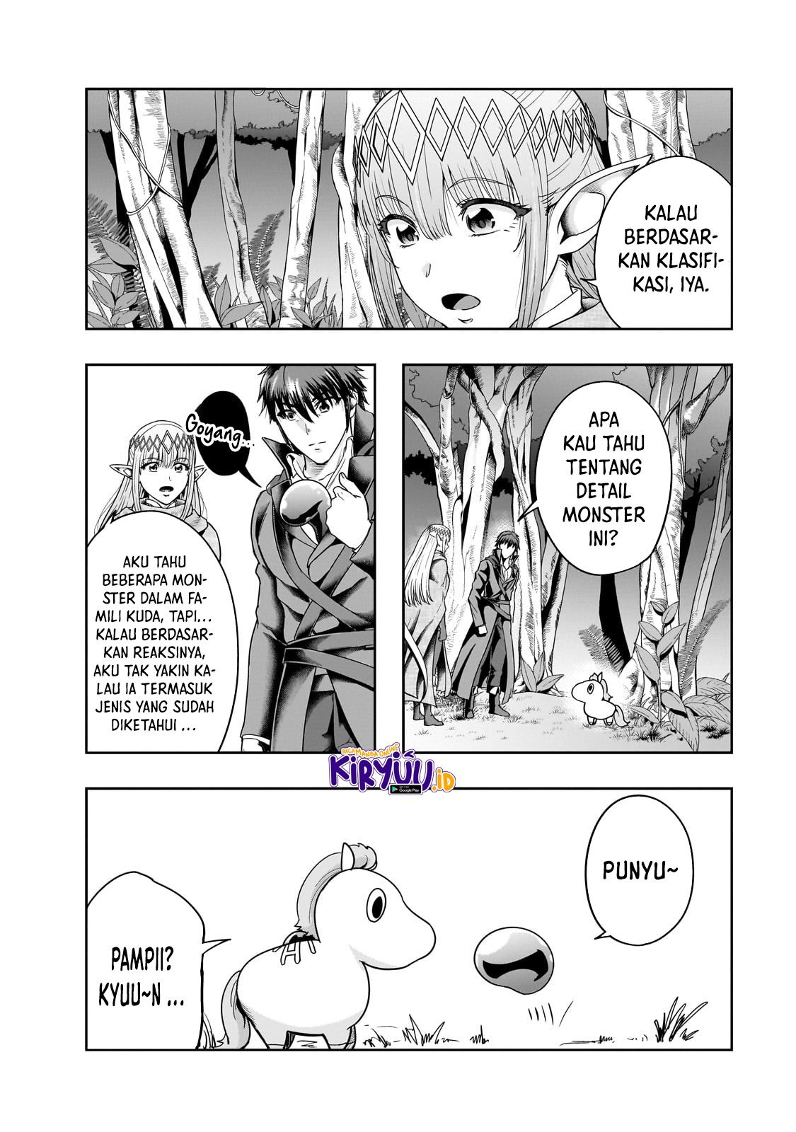 Hazure Waku no Joutai Ijou Skill de Saikyou ni Natta Ore ga Subete wo Juurin Suru made Chapter 36.1 Bahasa Indonesia