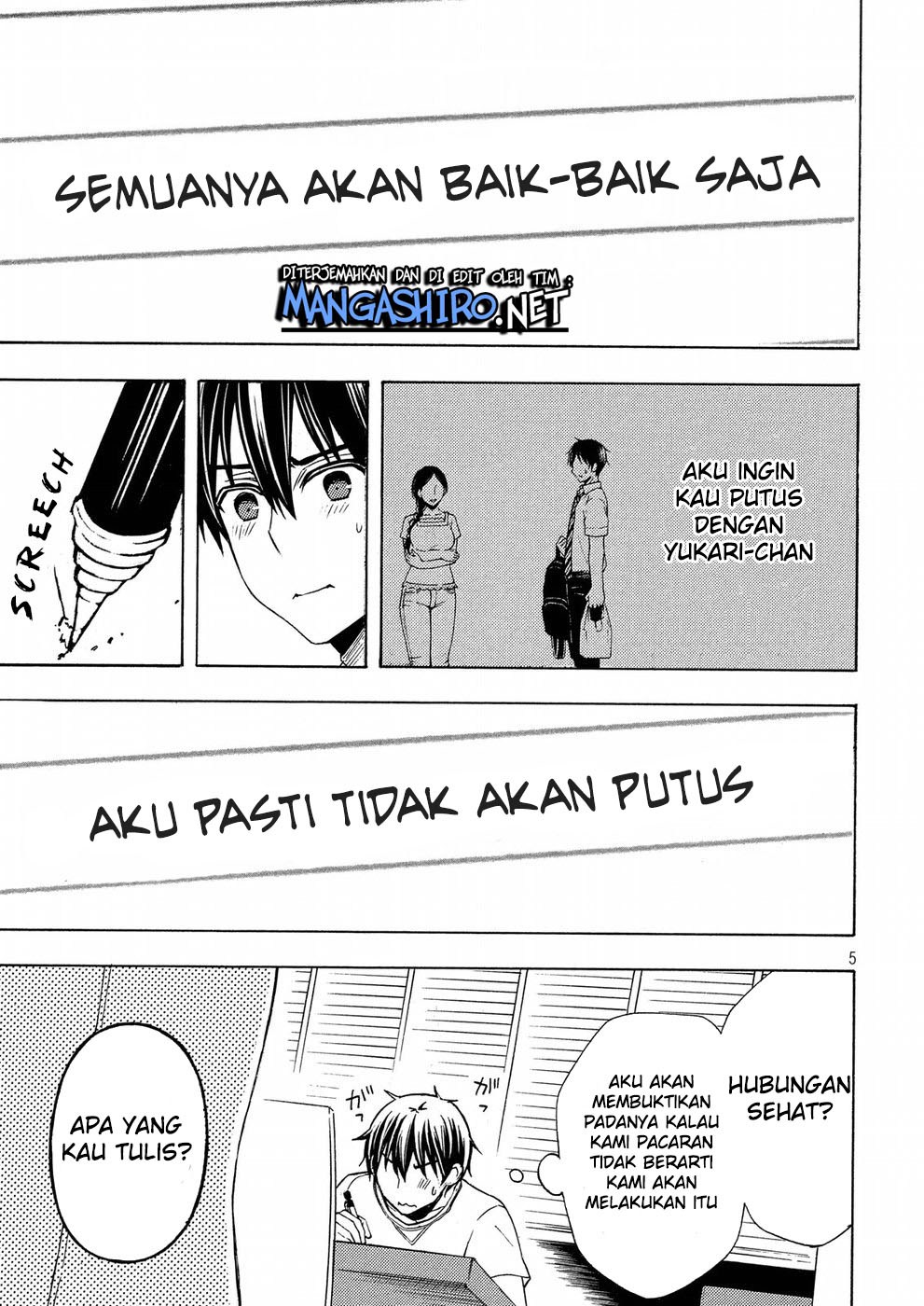 Watari-kun no xx ga Houkai Sunzen Chapter 37 Bahasa Indonesia