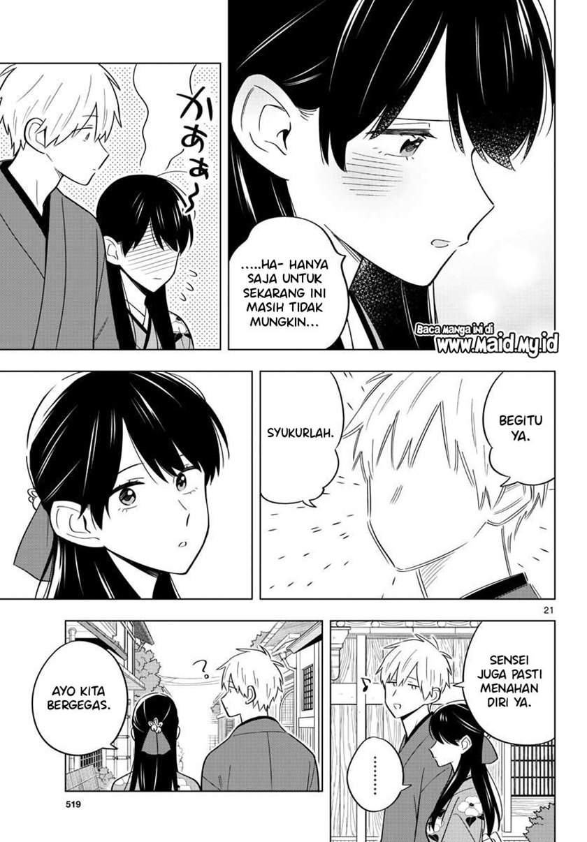 Sensei wa Koi o Oshie Rarenai Chapter 37 Bahasa Indonesia