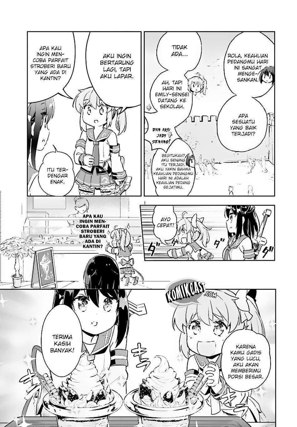 Kenshi o Mezashite Nyugaku Shitanoni Maho Tekisei 9999 Nandesukedo!? Chapter 06 Bahasa Indonesia