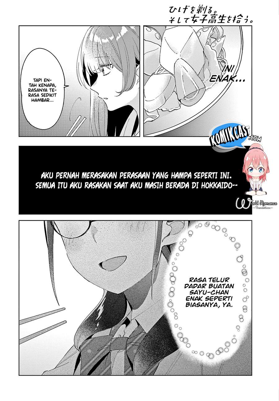 Hige o Soru. Soshite Joshikousei o Hirou. Chapter 15 Bahasa Indonesia