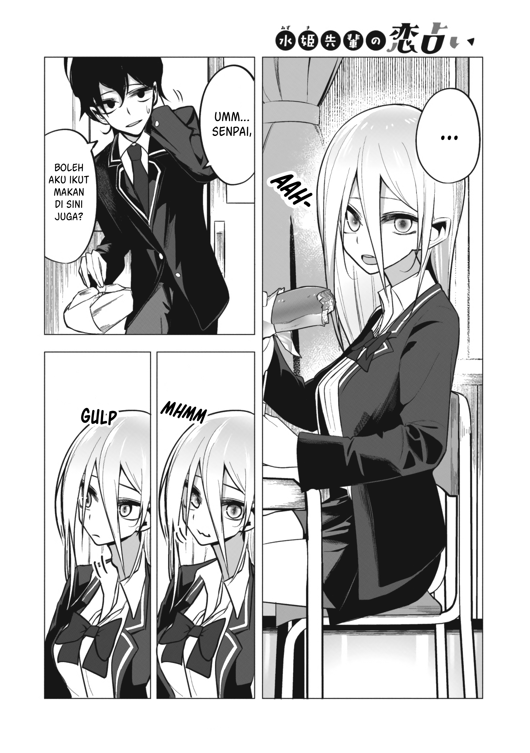 Mizuki-senpai no Koi Uranai Chapter 02 Bahasa Indonesia