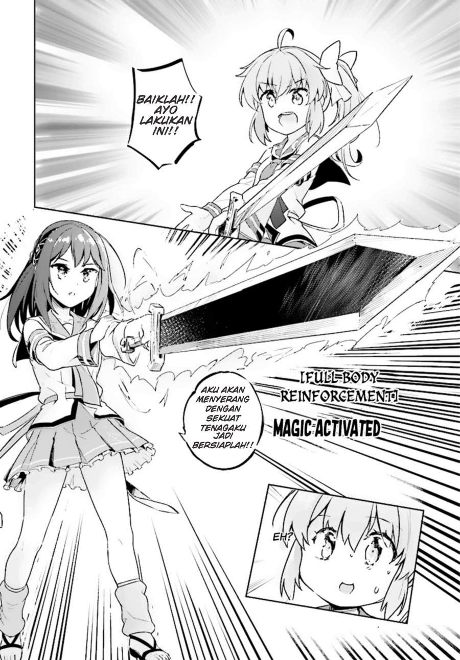 Kenshi o Mezashite Nyugaku Shitanoni Maho Tekisei 9999 Nandesukedo!? Chapter 08 Bahasa Indonesia