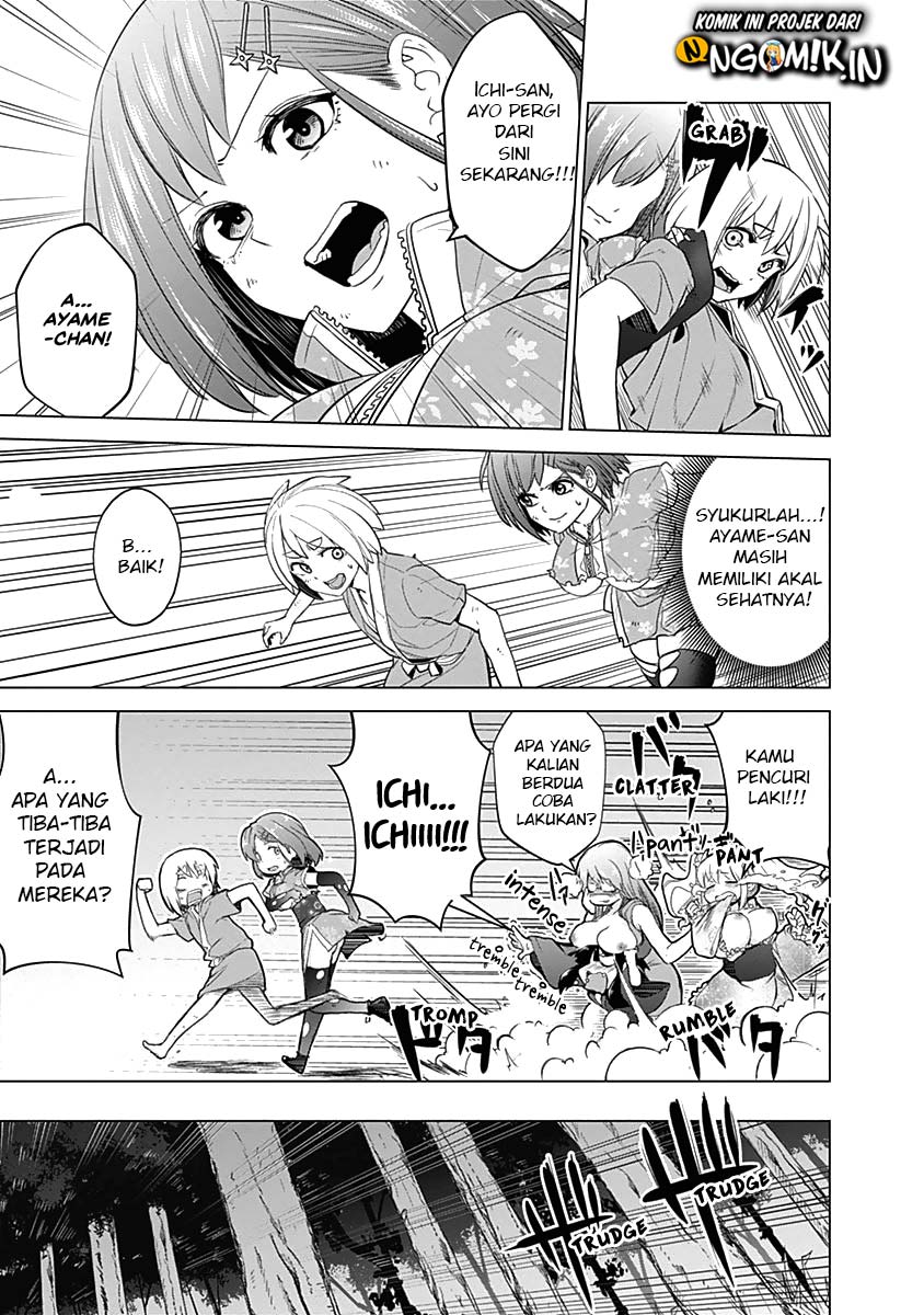 Kunoichi no Ichi Chapter 34 Bahasa Indonesia