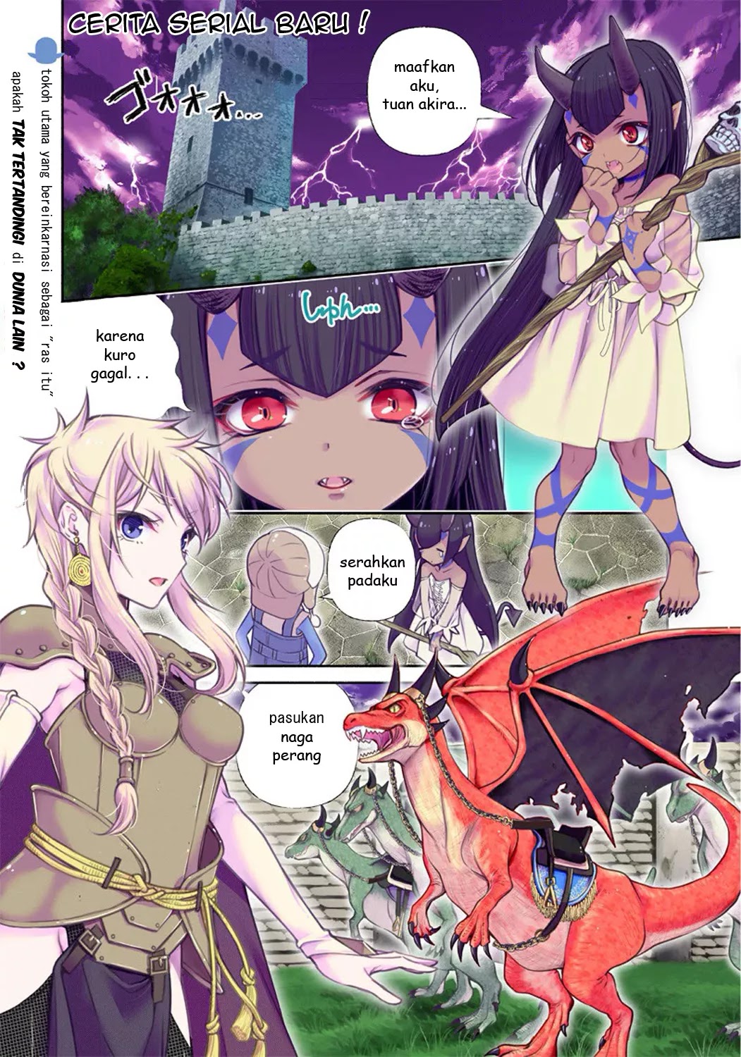 Tensei Goblin da kedo Shitsumon aru? Chapter 01 Bahasa Indonesia