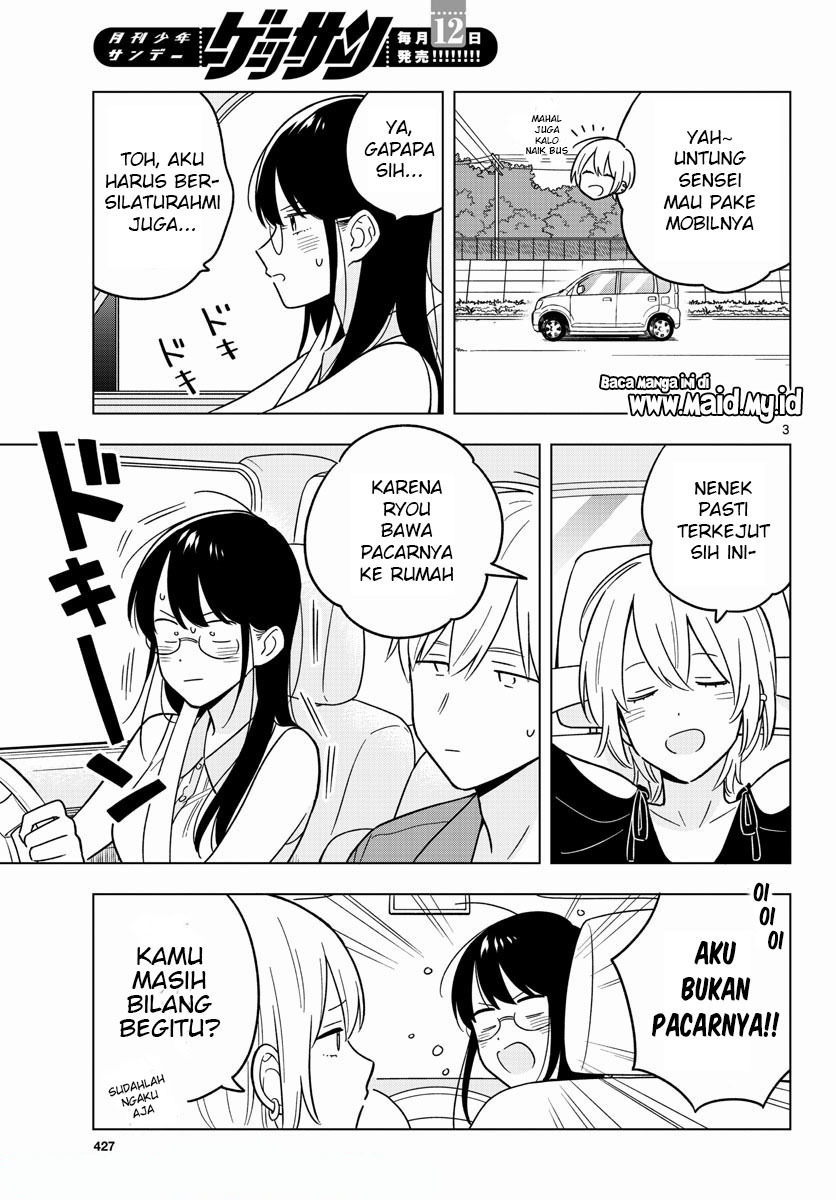 Sensei wa Koi o Oshie Rarenai Chapter 44 Bahasa Indonesia