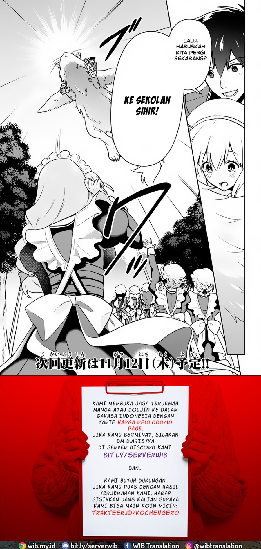 Six Princesses Fall in Love With God Guardian Chapter 06 Bahasa Indonesia