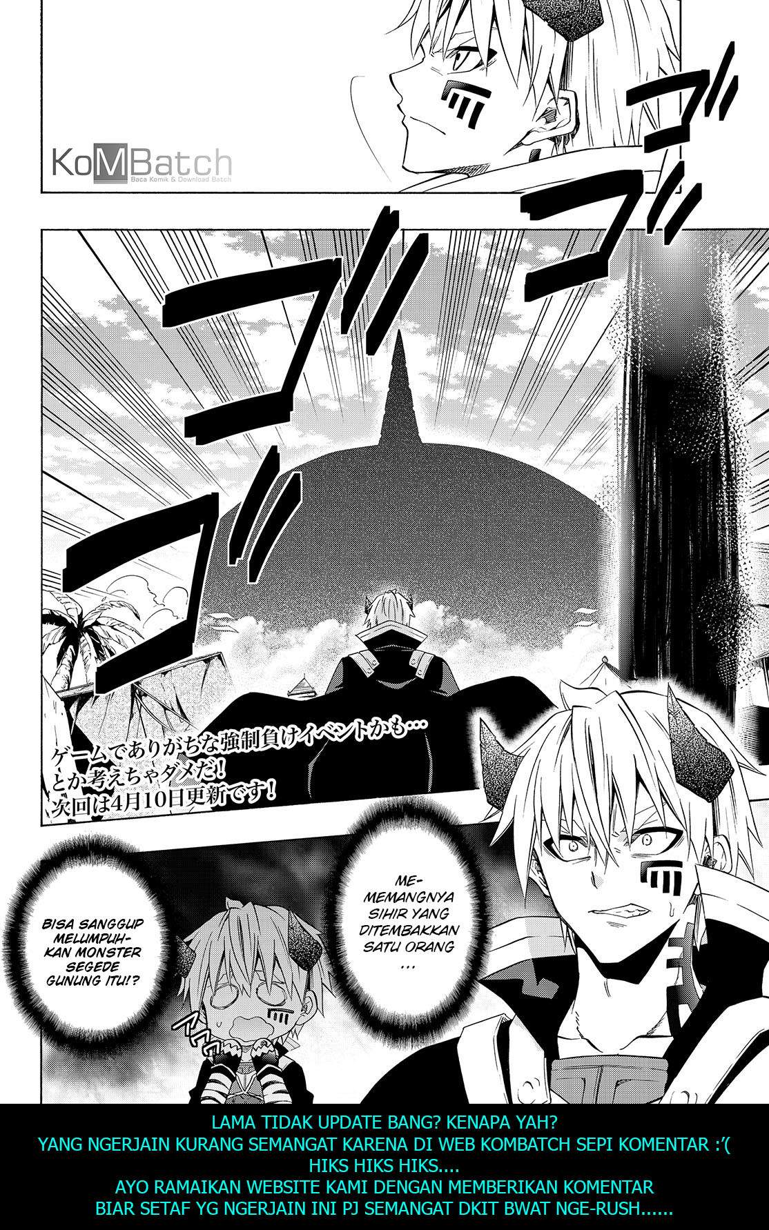 Isekai Maou to Shoukan Shoujo Dorei Majutsu Chapter 45.1 Bahasa Indonesia