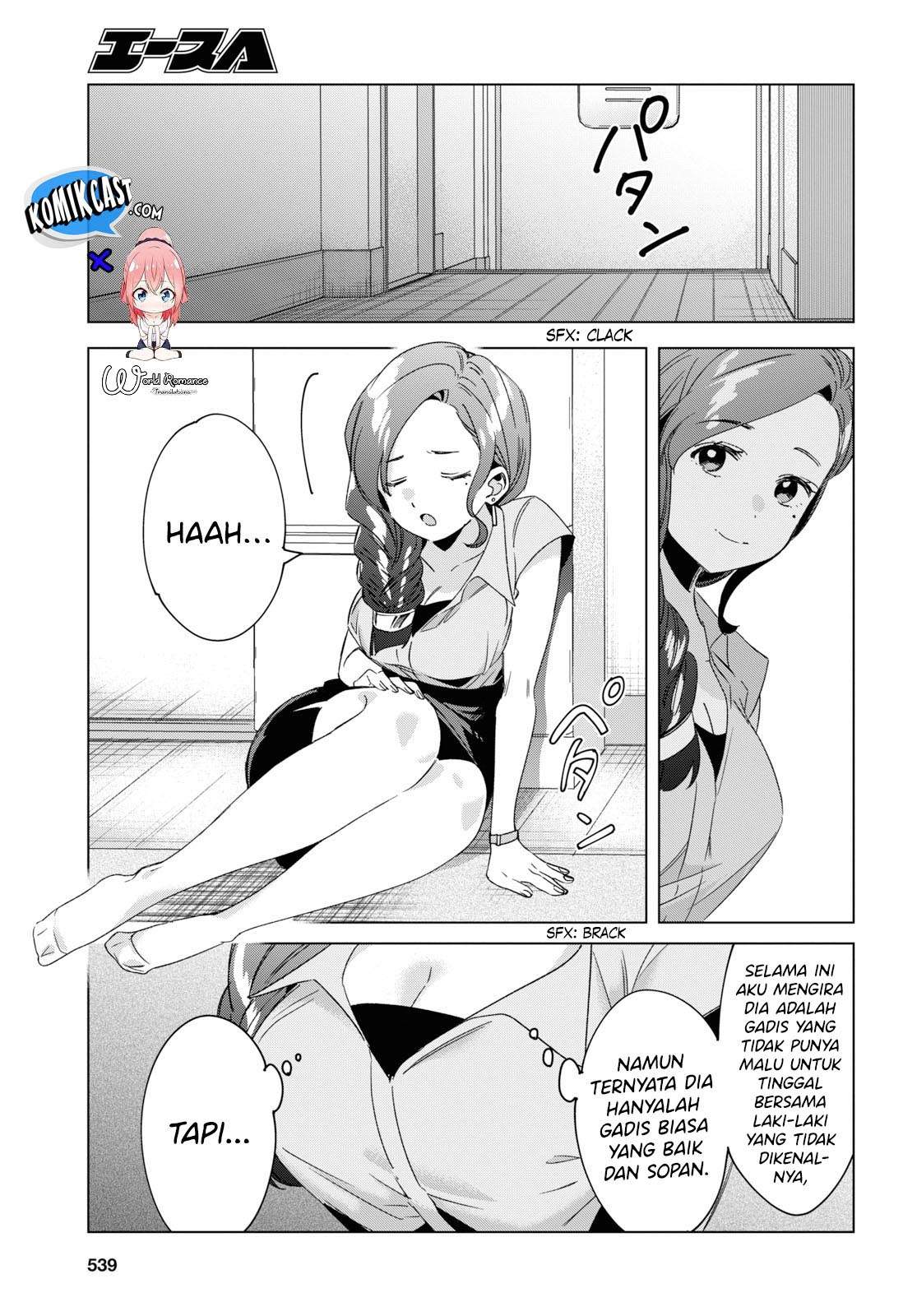 Hige o Soru. Soshite Joshikousei o Hirou. Chapter 16 Bahasa Indonesia