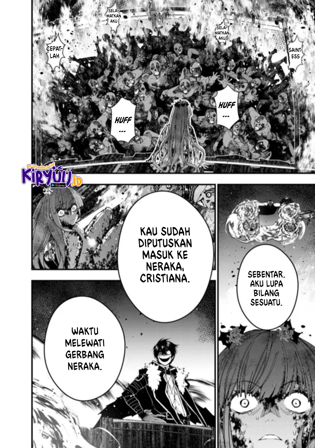 Fukushuu o Koinegau Saikyou Yuusha wa, Yami no Chikara de Senmetsu Musou Suru Chapter 66 Bahasa Indonesia