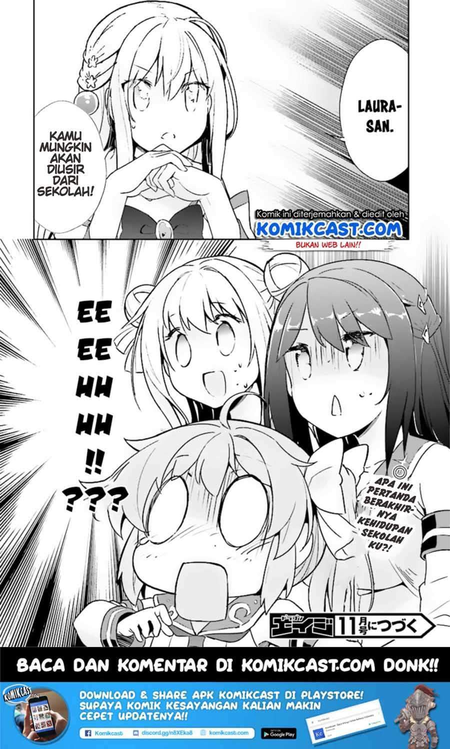 Kenshi o Mezashite Nyugaku Shitanoni Maho Tekisei 9999 Nandesukedo!? Chapter 10 Bahasa Indonesia