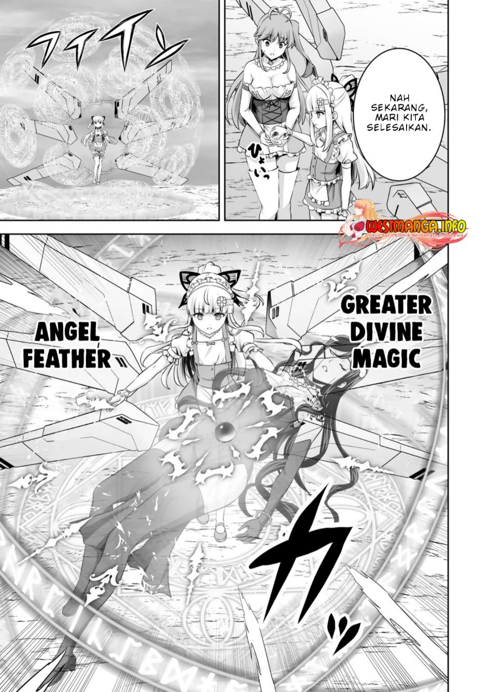 Kami no Techigai de Shindara Zumi de Isekai ni Hourikomare Mashita Chapter 28 Bahasa Indonesia