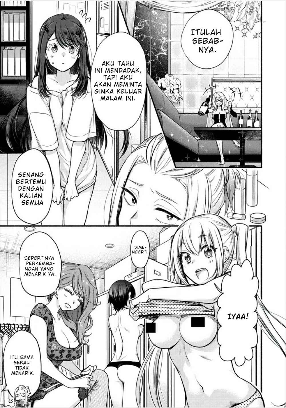 Yuki no Niiduma wa Boku to Tokeaitai Chapter 6.1 Bahasa Indonesia