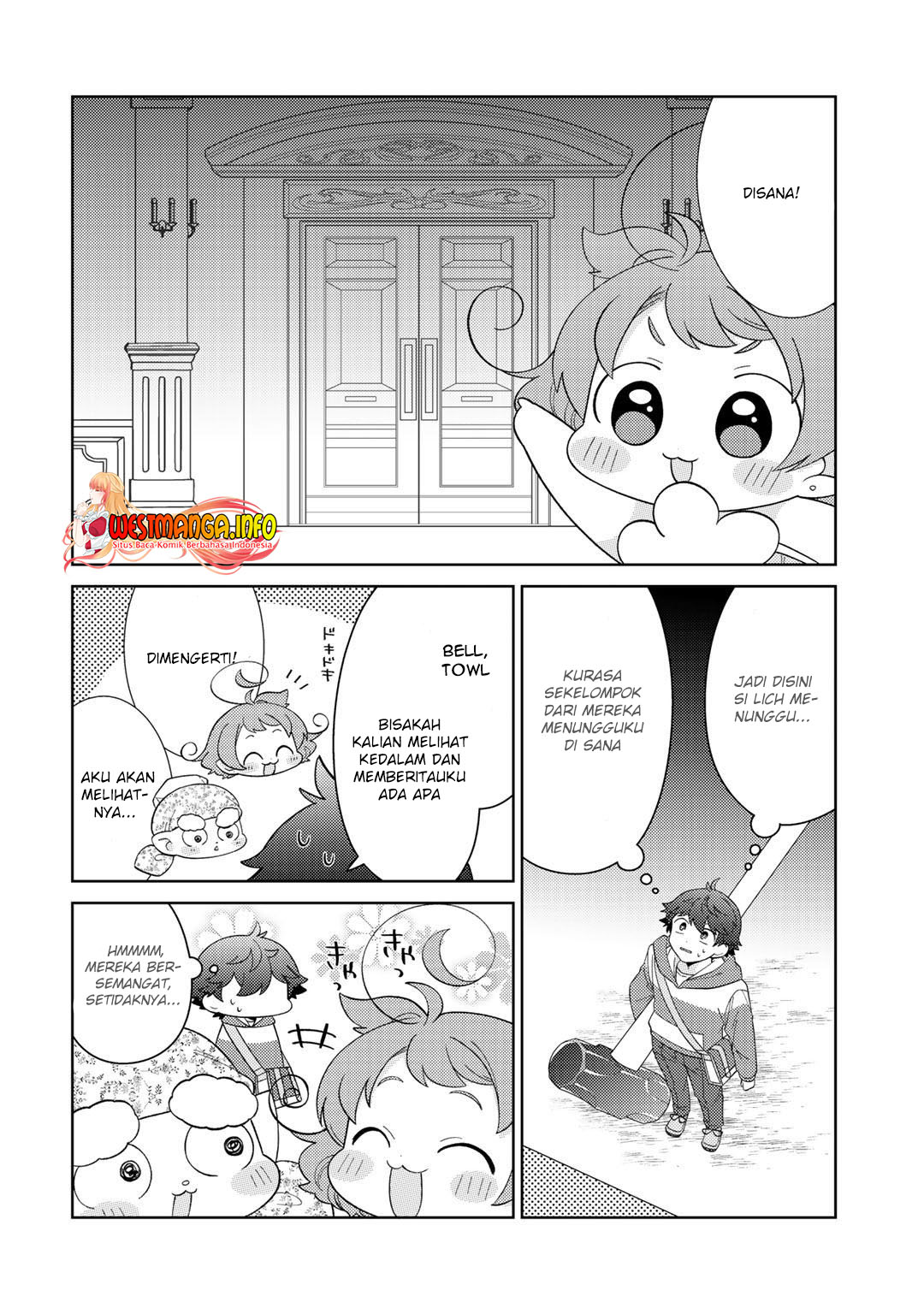 Seirei-tachi no Rakuen to Risou no Isekai Seikatsu Chapter 28 Bahasa Indonesia