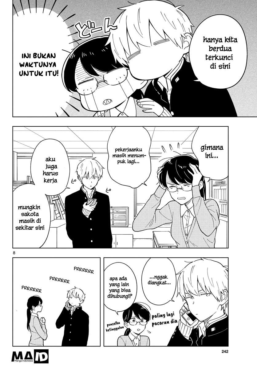 Sensei wa Koi o Oshie Rarenai Chapter 08 Bahasa Indonesia